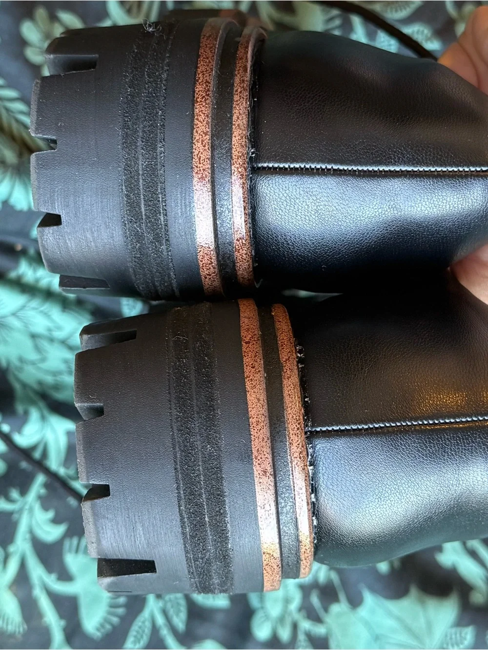 KORKS Veda Lug Sole Platform Derby Oxfords Shoes Black Size 9M - NWOT